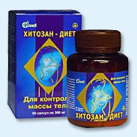 Хитозан-диет капсулы 300 мг, 90 шт - Дядьковская